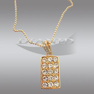 Колие - USB флаш памет с кристали SWAROVSKI