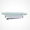 Стъклен LED панел, квадрат, 6W, AC220V или DC12V 