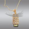 Колие - USB флаш памет с кристали SWAROVSKI
